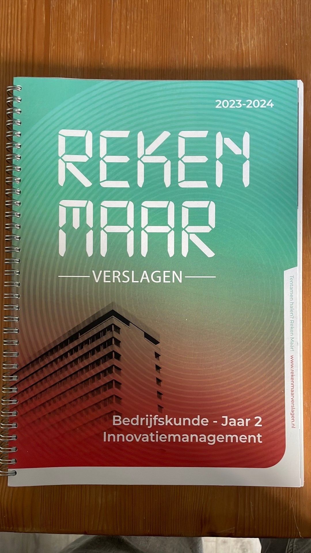 RekenMaar: Bedrijfskunde - Innovatiemanagement, Ophalen of Verzenden, Beta, Zo goed als nieuw, WO