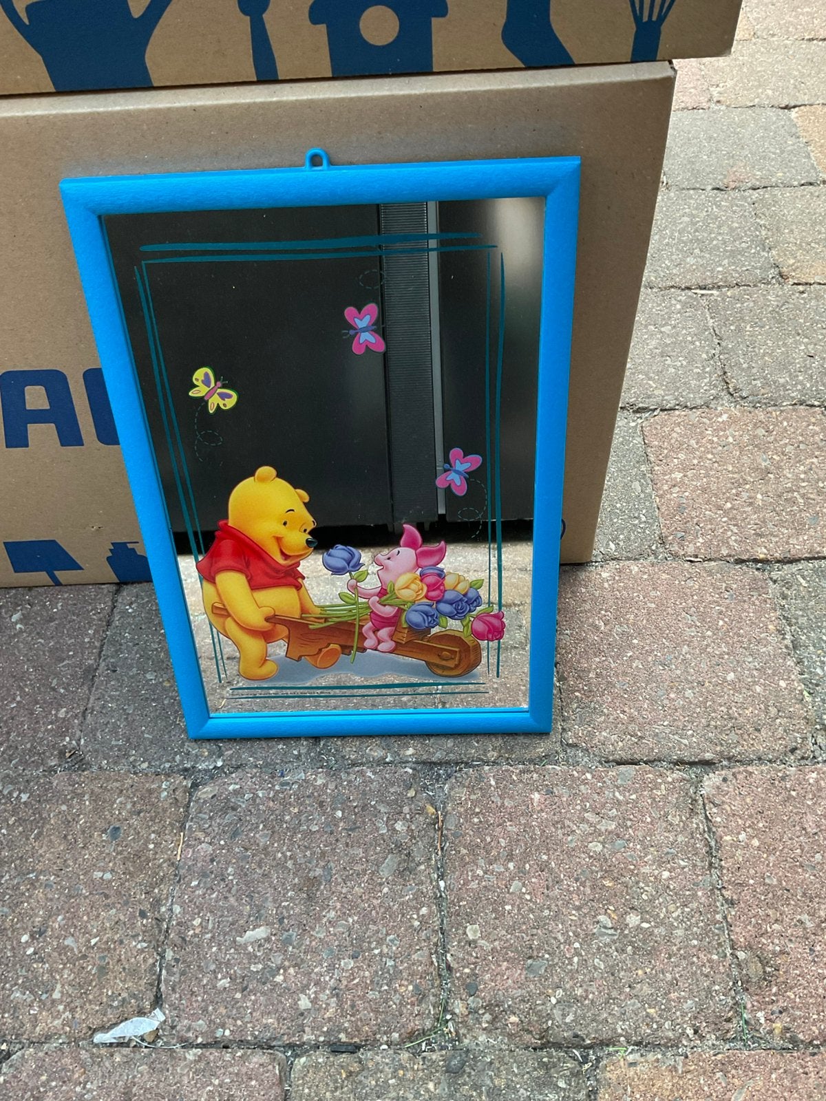 Nieuwe zgan Disney Winnie the Pooh spiegel, Verzamelen, Disney, Ophalen, Winnie de Poeh of vrienden, Nieuw, Overige typen