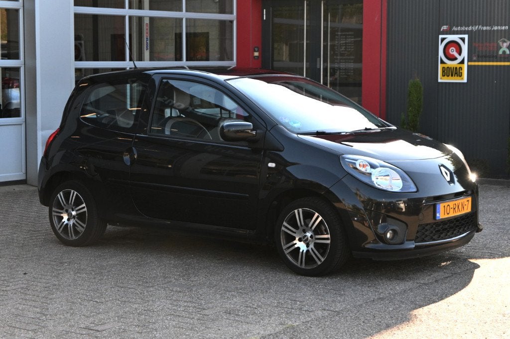 Renault Twingo 1.2-16V Miss Sixty | Airco | Elektr. ramen |, Auto's, Twingo, Gebruikt, Zwart, 4 cilinders
