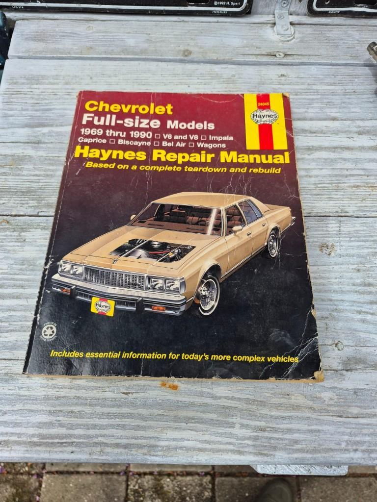 Haynes Reparatiehandleiding Chevrolet Full-size Modellen, Ophalen of Verzenden