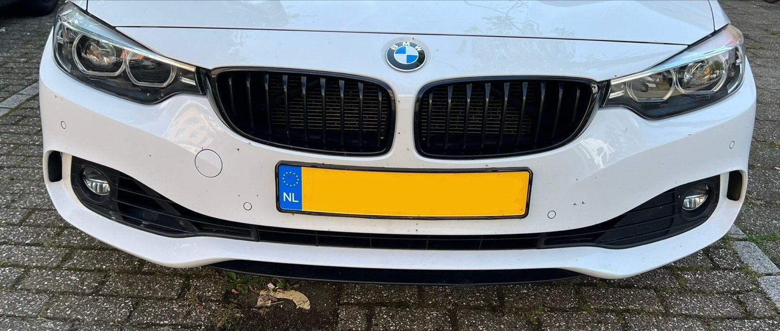 BMW F32/F36 Voorbumper - Origineel, Ophalen, Gebruikt, Voor, Bumper