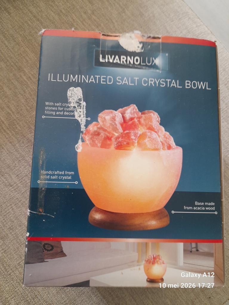Salto crystal bol, Ophalen, Nieuw, Minder dan 50 cm