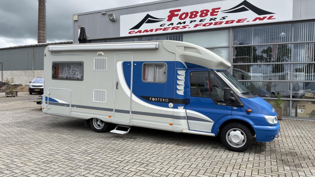 Uniek mooie Dethleffs Fortero 6945H '2006 Orgineel NL 59dkm, Ringverwarming, Ford, Afzuigkap, Bedrijf