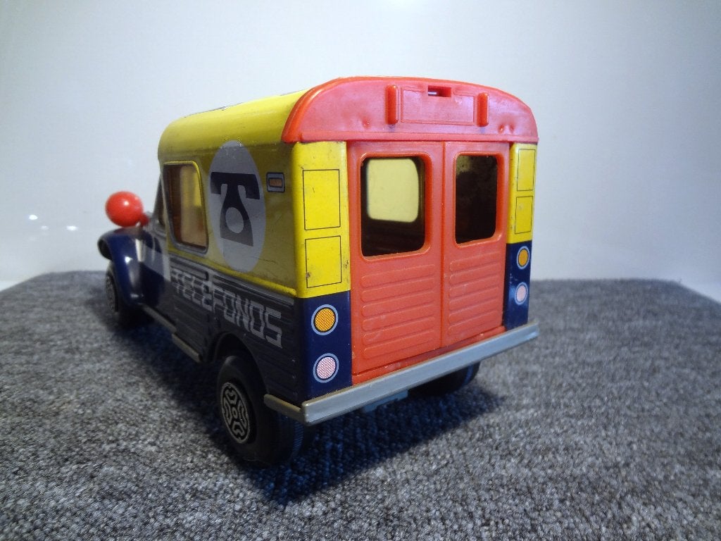 Blikken Citroen 2CV AK Obertoys SP toy Spain Friction., Verzenden