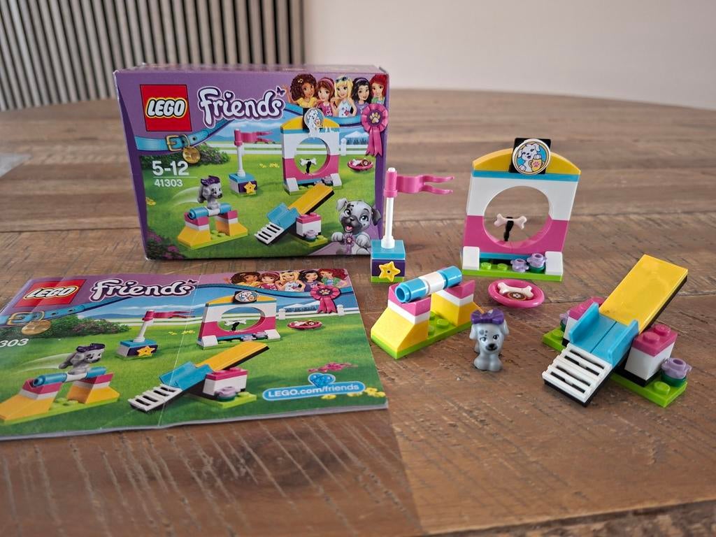 Complete set Lego Friends Puppy Speeltuin 41303, Kinderen en Baby's, Speelgoed | Duplo en Lego, Ophalen of Verzenden