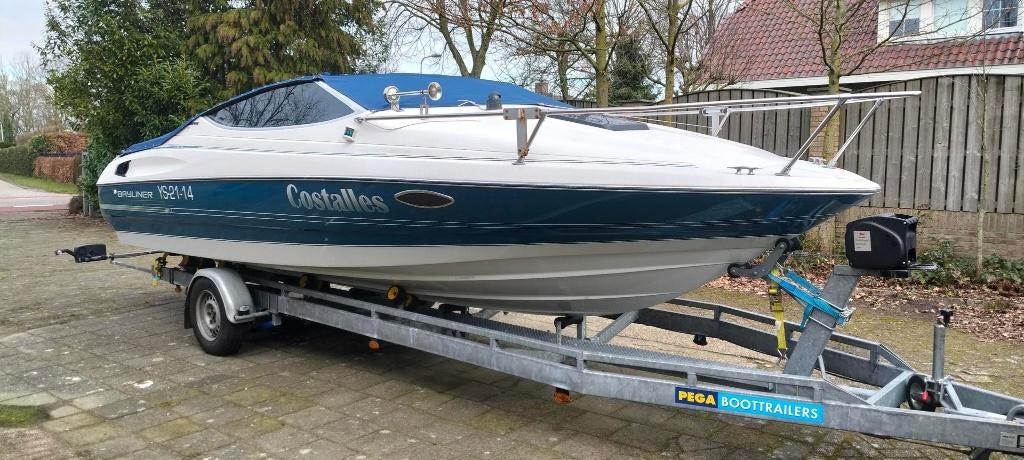 Bayliner 2052 Capri Cuddy 4.3 liter V6 op trailer, Watersport en Boten, Speedboten, Ophalen, Gebruikt, Binnenboordmotor, 120 tot 200 pk