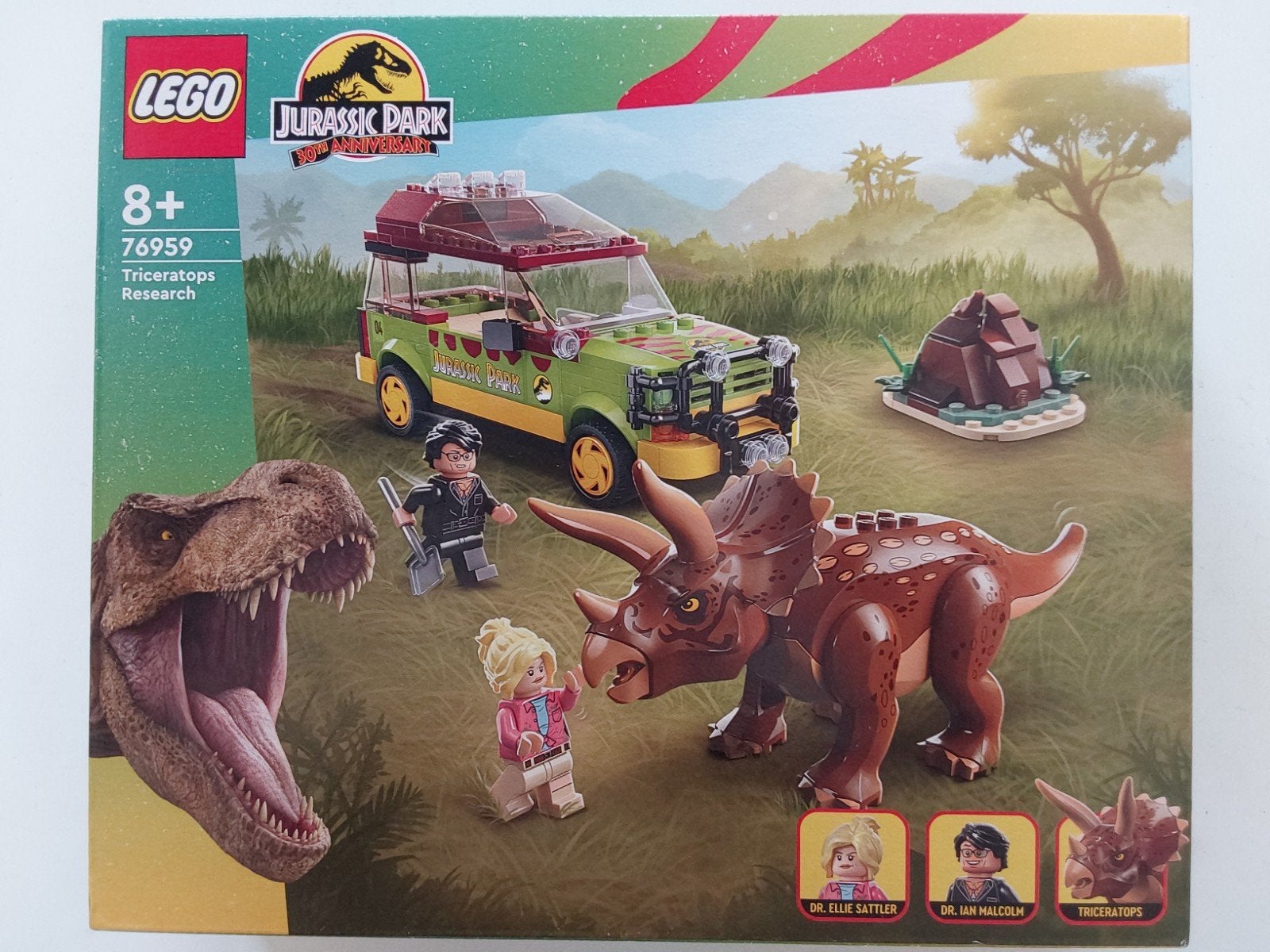 Lego 76959 Jurassic Park 🦖Triceratops Research, Kinderen en Baby's, Speelgoed | Duplo en Lego, Jurassic World, Lego, Nieuw, Ophalen of Verzenden