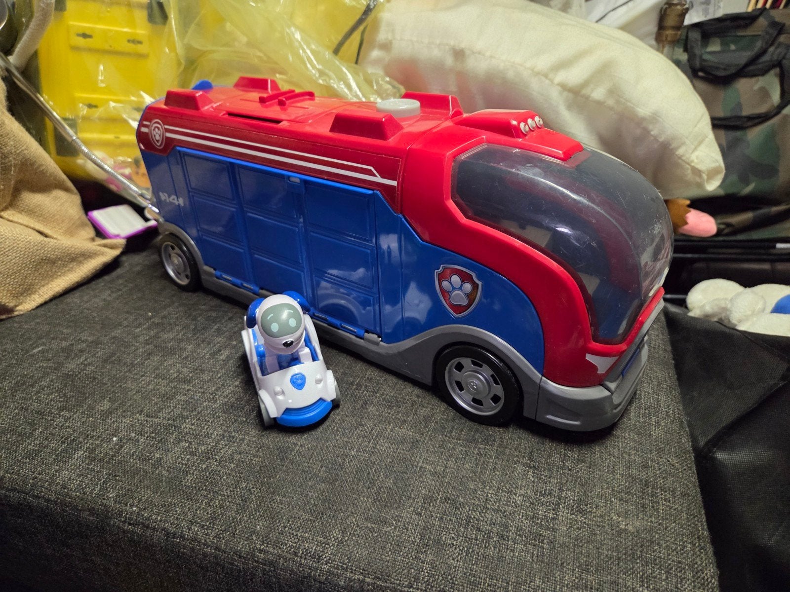 Paw Patrol Patroller met Robo-Hond voertuig, Ophalen of Verzenden, Gebruikt