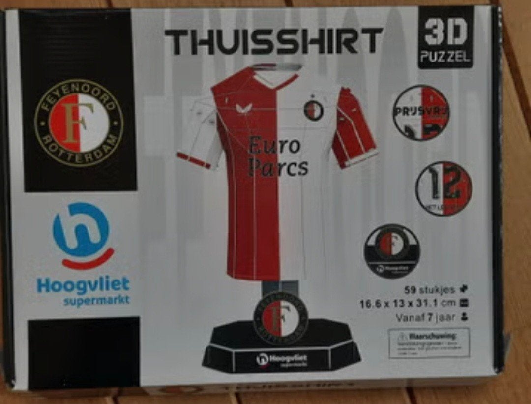 nieuw feyenoord thuis shirt, Ophalen, Minder dan 500 stukjes, Nieuw