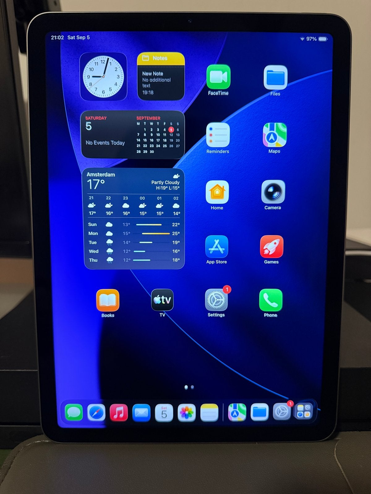 Apple iPad Air 4e generatie 64 gb - Spacegrijs, Gebruikt, Apple iPad Air, Wi-Fi, Ophalen