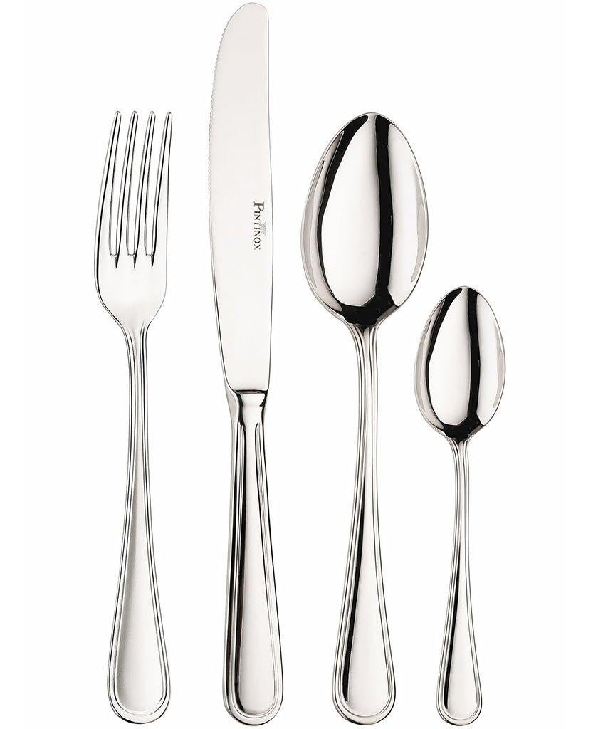 Nieuw | Pintinox 24-delige Bestekset Inox 18/10 Sirio 2,5mm, Ophalen, Nieuw, Rvs of Chroom, Vaatwasserbestendig