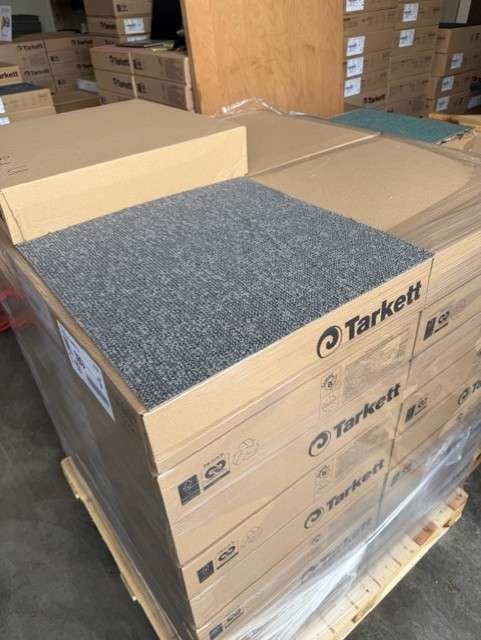 Desso Airmaster 9533 Grijs 50x50 tapijttegels nieuw, Niet ingevuld, Niet ingevuld, Nieuw, Geel