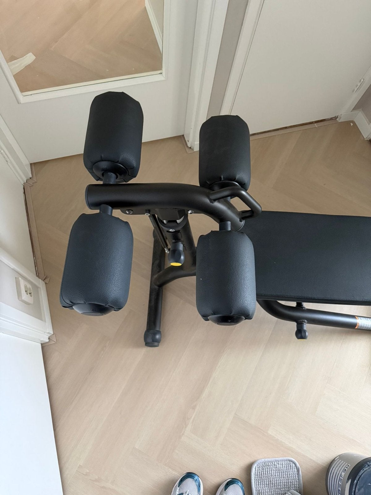 Technogym Crunch Bench - Buikspierbank, Ophalen, Zo goed als nieuw, Buik