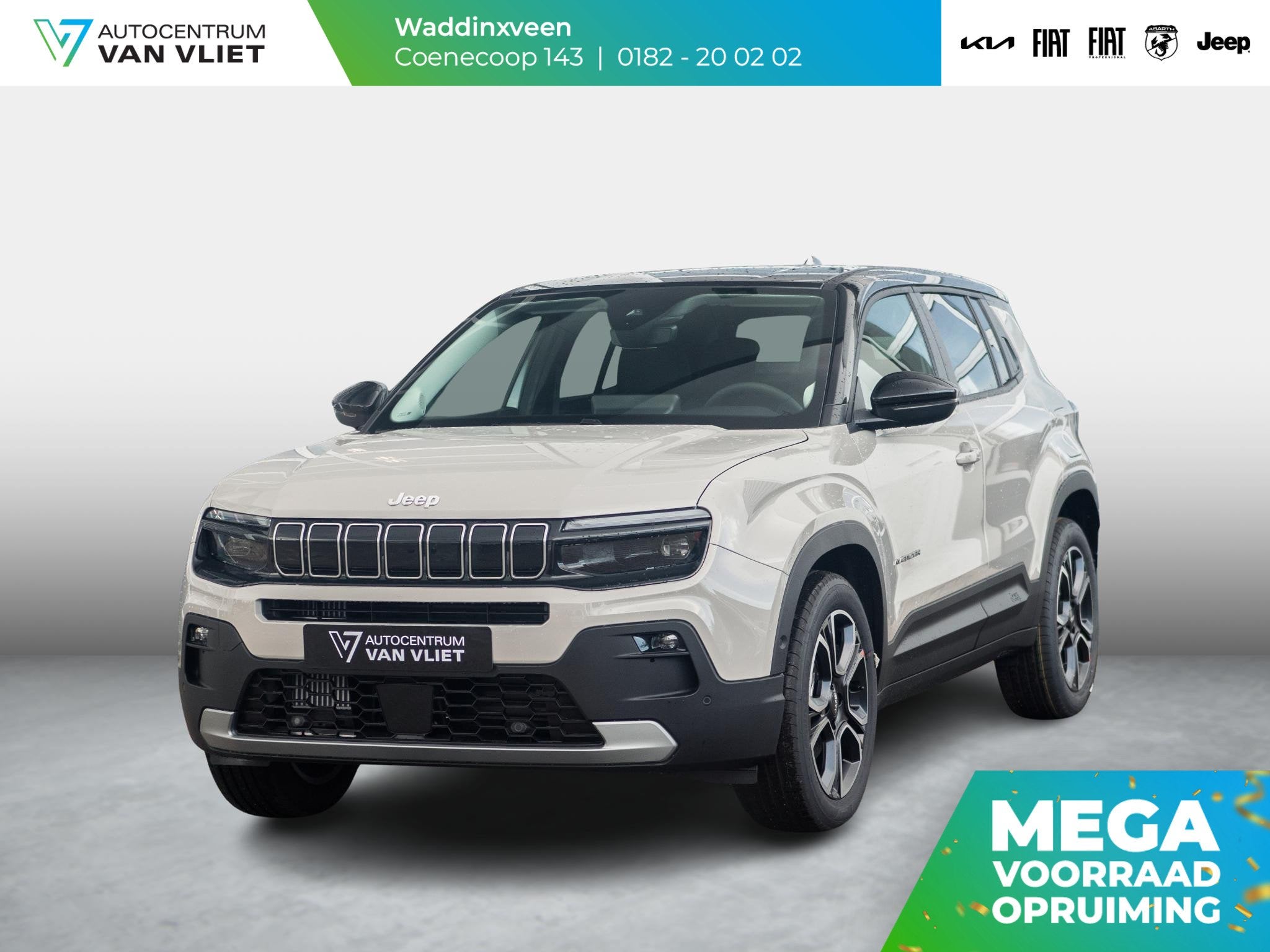 Jeep Avenger 1.2 e-Hybrid Summit | Uit voorraad leverbaar |, Auto's, Jeep, Stof, Gebruikt, 1199 cc, Met garantie (alle)