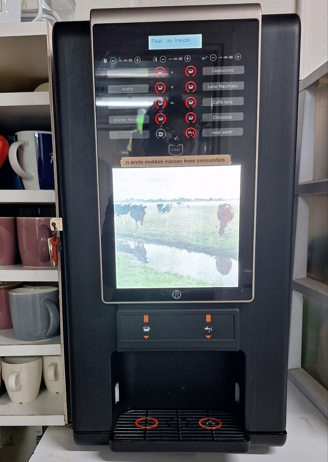 Veromatic Minibar Espresso Koffieautomaat, Ophalen, Gebruikt, 10 kopjes of meer, Koffiemachine