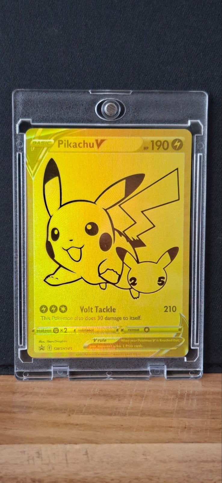 Pikachu V SWSH145 Pokémon Kaart - MINT Conditie, Ophalen