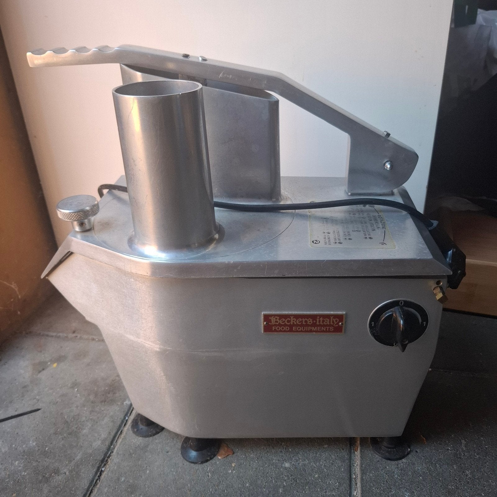 Beckers Italy Groentesnijmachine Horeca/Catering, Ophalen of Verzenden