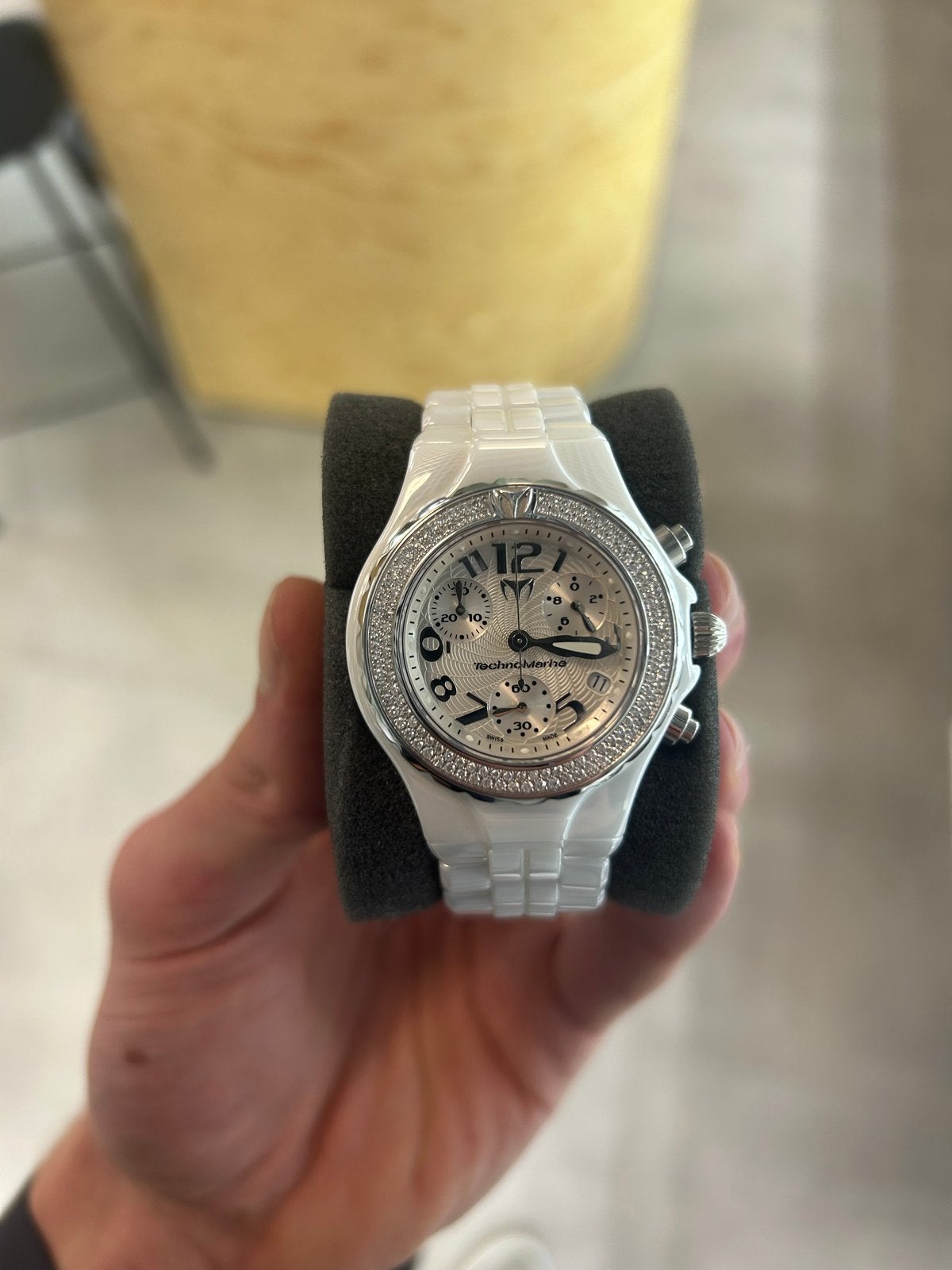 TechnoMarine TechnoDiamond Ceramic Chronograph, Overige merken, Overige materialen, Polshorloge, Nieuw