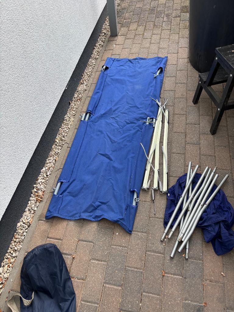 Vintage veldbed, Ophalen, Gebruikt, Overige