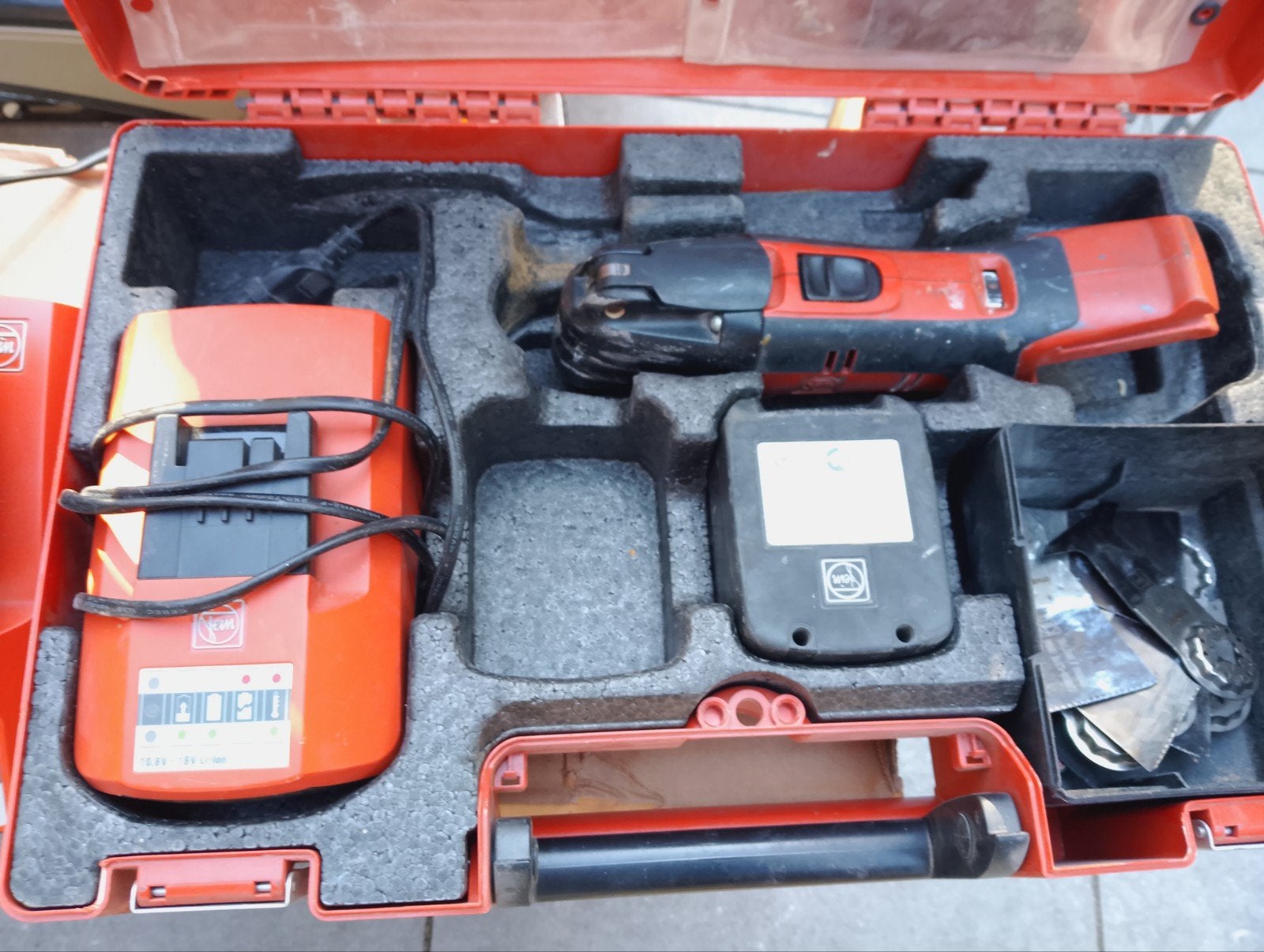 Fein Multimaster AFMM14 Accu Multitool Set, Ophalen, Gebruikt