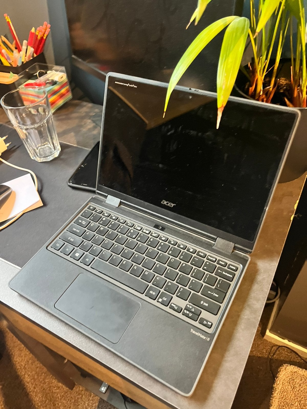 Laptop - Acer travelmate spin B3 series, Computers en Software, Ophalen of Verzenden, Gebruikt, Qwerty, Met touchscreen