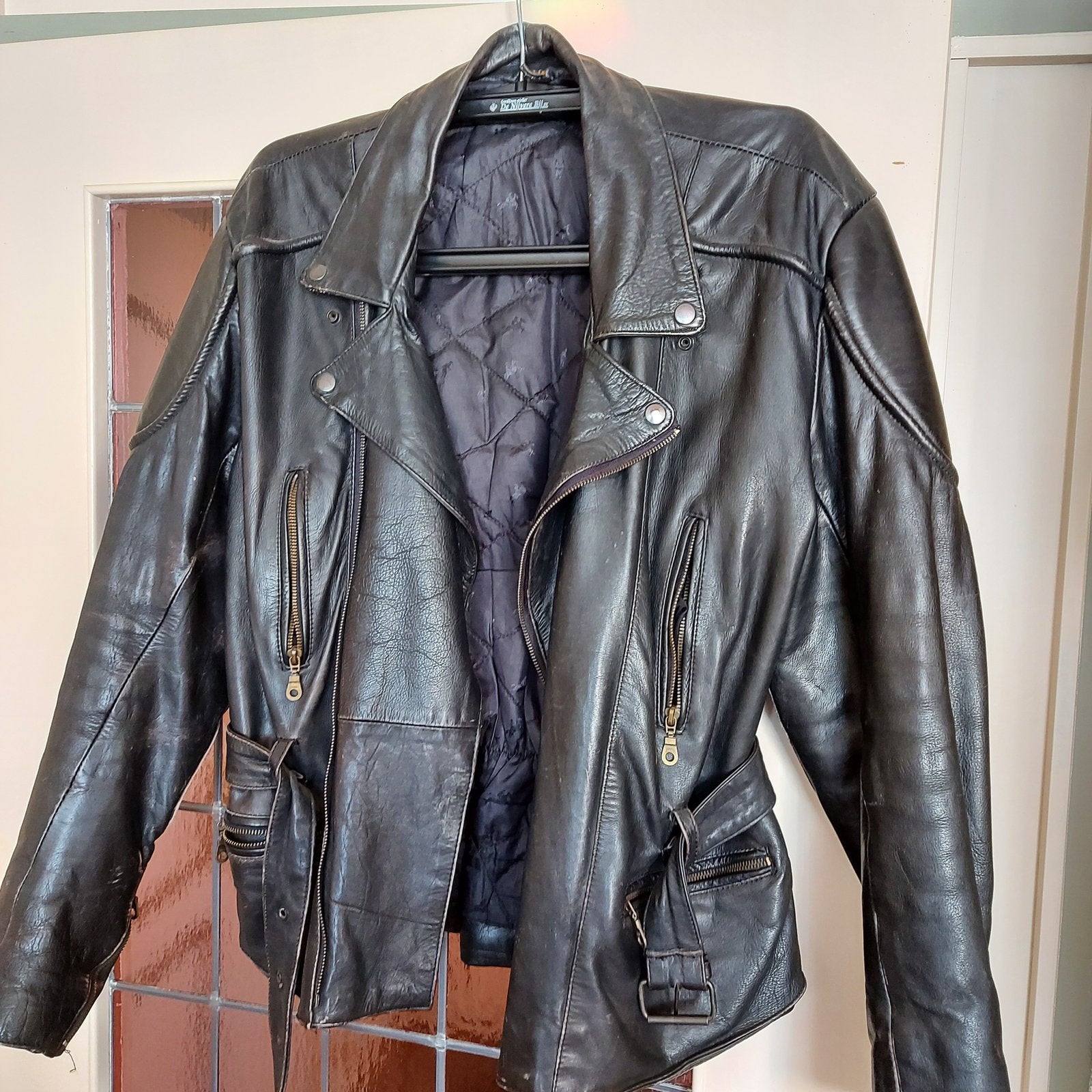 Leren jack., Ophalen of Verzenden, Tweedehands, Heren, Jas | leer