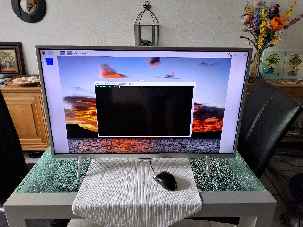 Monitor/TV 32 inch met ambilight., Ophalen, Philips, Full HD, Ingebouwde speakers