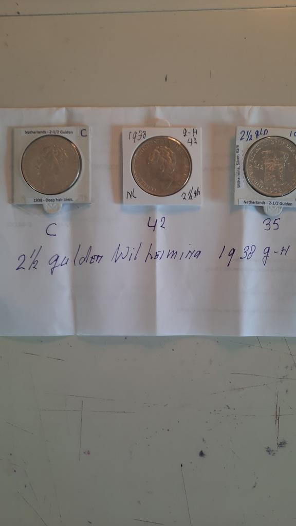 WILHELMINA 1938 RIJKSDAALDER GROF HAAR  MELD KN, Verzenden, Zilver, Koningin Wilhelmina, Losse munt