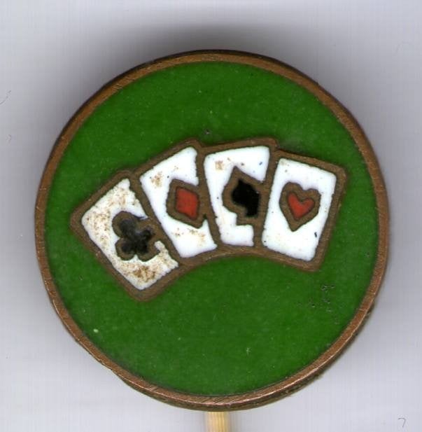 V.I.O.S. Kaartclub email op koper speldje ( W_096a), Verzenden, Zo goed als nieuw, Overige onderwerpen, Speldje of Pin