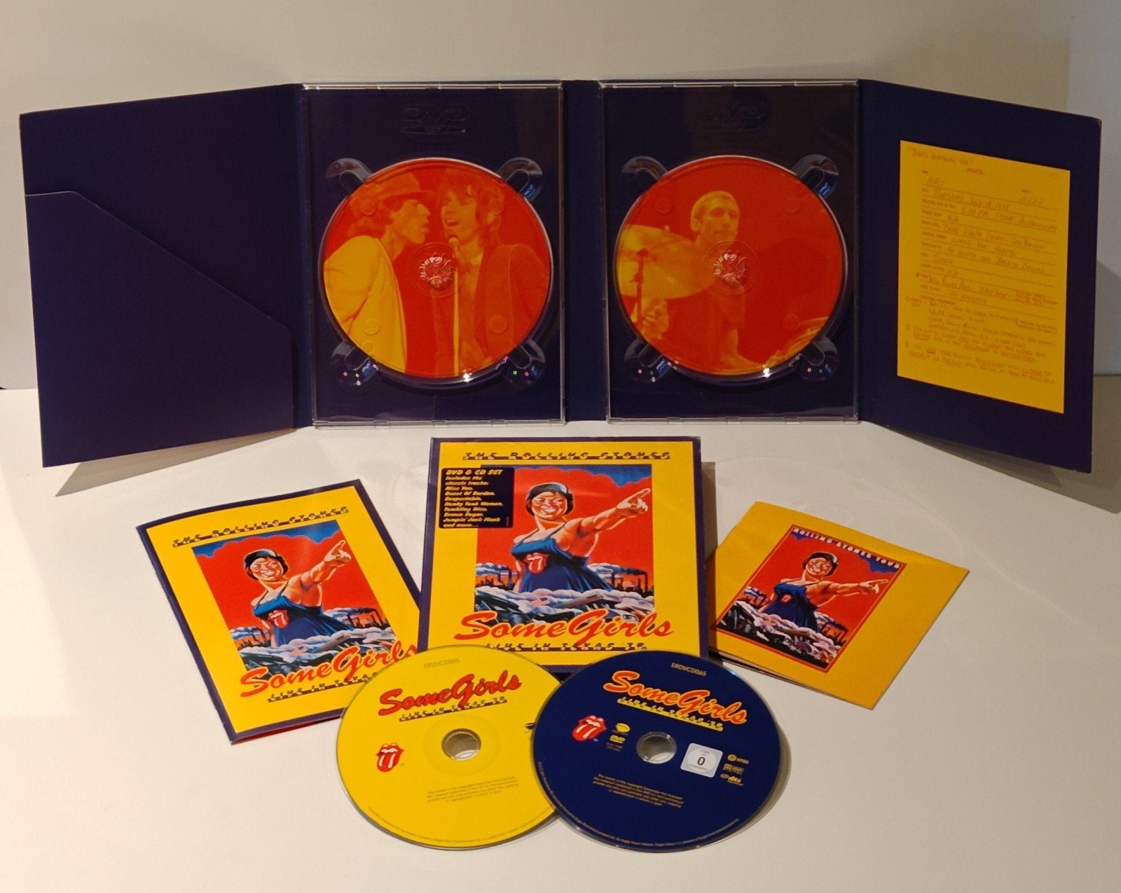 The Rolling Stones Some Girls Live Texas ’78 DVD CD Box set, Alle leeftijden, Ophalen of Verzenden, Zo goed als nieuw