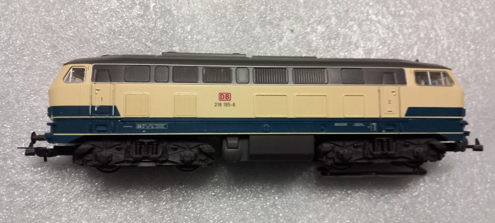 Te koop marklin diesel lok  ho Digitaal Wisselstroom db 218, Wisselstroom, Locomotief, Verzenden, Zo goed als nieuw