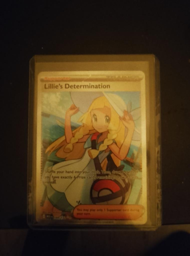 Lillie's Determination - Nieuw en Geseald Pokémon Kaart, Ophalen of Verzenden, Nieuw, Losse kaart