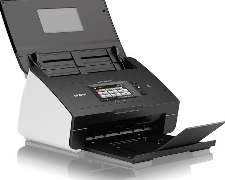 Brother ADS-2600We scanner - Wifi en kleuren touchscreen, Computers en Software, Ophalen of Verzenden, Zo goed als nieuw, Documentscanner