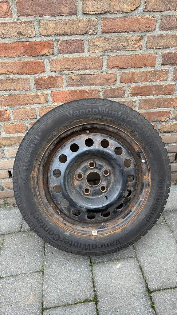 Reservewiel volkswagen, Ophalen, Gebruikt