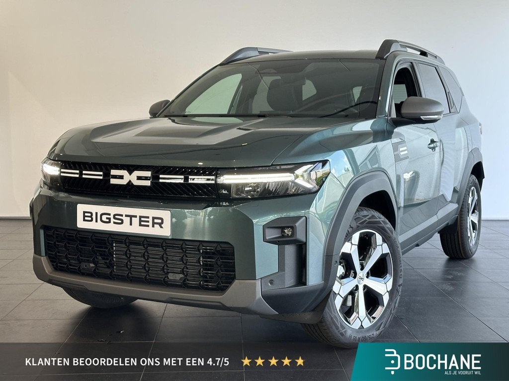 Dacia Bigster 1.8 Hybrid 155 Journey HOGE VOORRAADKORTING IN, 1793 cc, Stof, Met garantie (alle), Automatische klimaatregeling