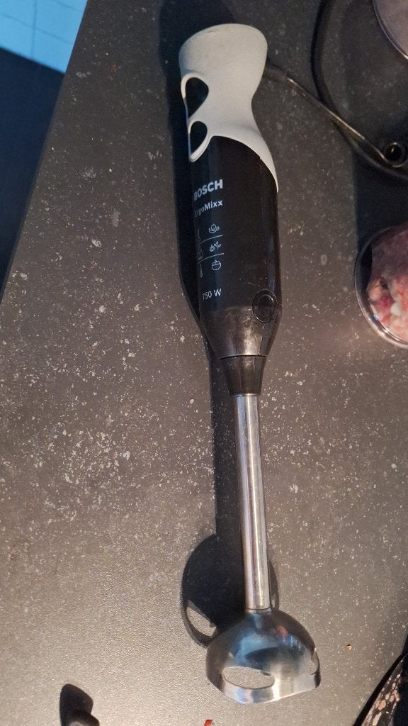 Bosch ergomix 750 w blender alleen ophalen, Witgoed en Apparatuur, Ophalen, Gebruikt, Blender