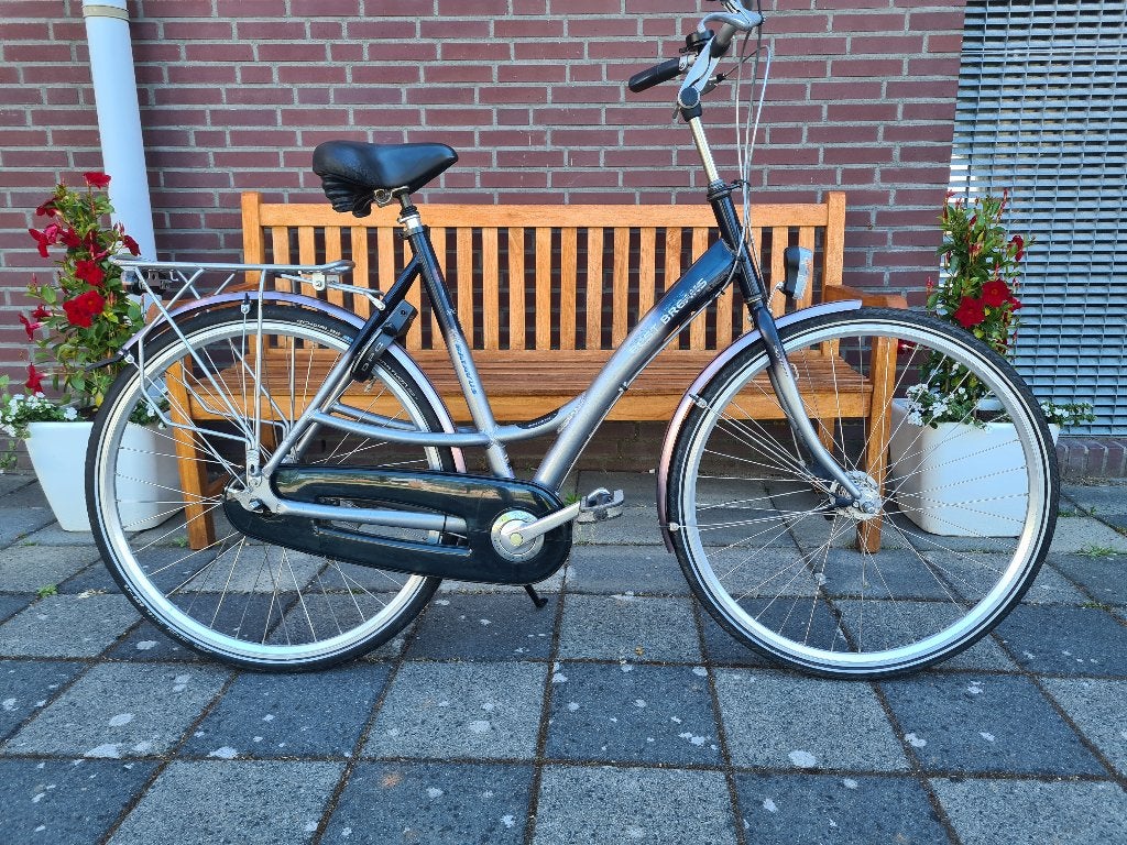Keurige en prima Batavus damesfiets! Met 7 versnellingen., Fietsen en Brommers, Gebruikt, Versnellingen, Batavus, Trommelrem