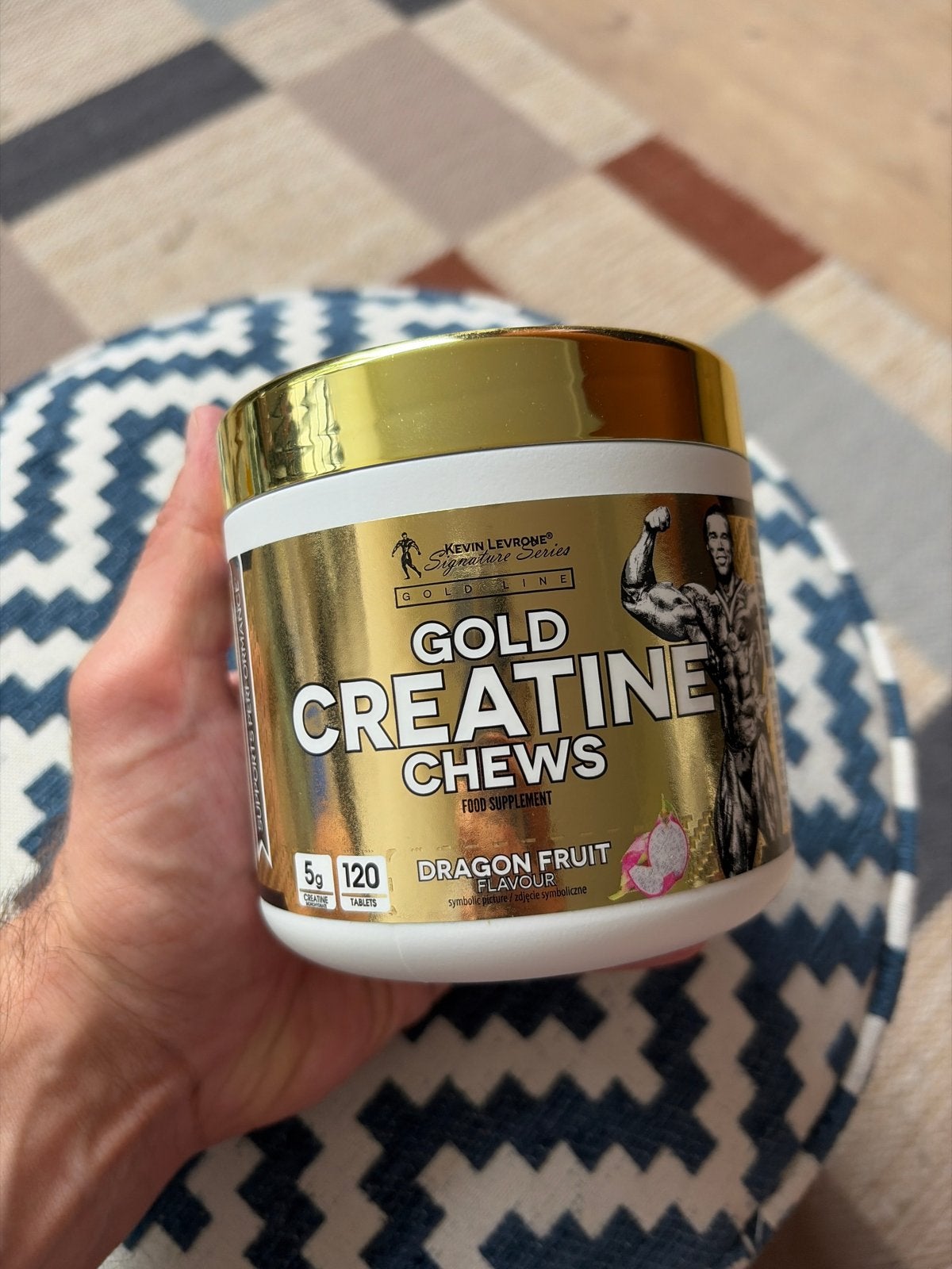 Kevin Levrone Gold Creatine Chews - Dragon Fruit, Ophalen of Verzenden, Nieuw, Poeder of Drank
