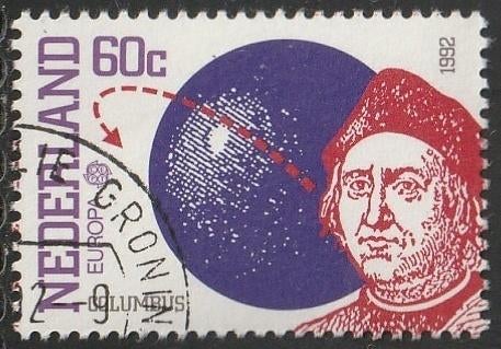 Nederland 1992 1527 Europa Columbus, Gest Groningen, Ophalen of Verzenden, Na 1940, Gestempeld