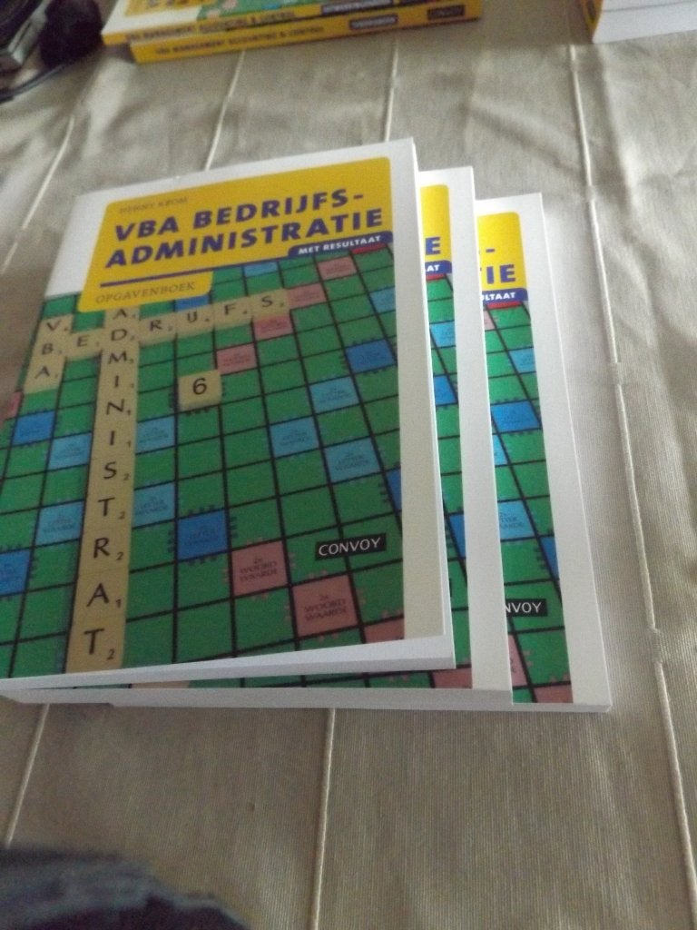 VBA Bedrijfsadministratie met resultaat, Boeken, Ophalen of Verzenden, Beta, Nieuw, HBO