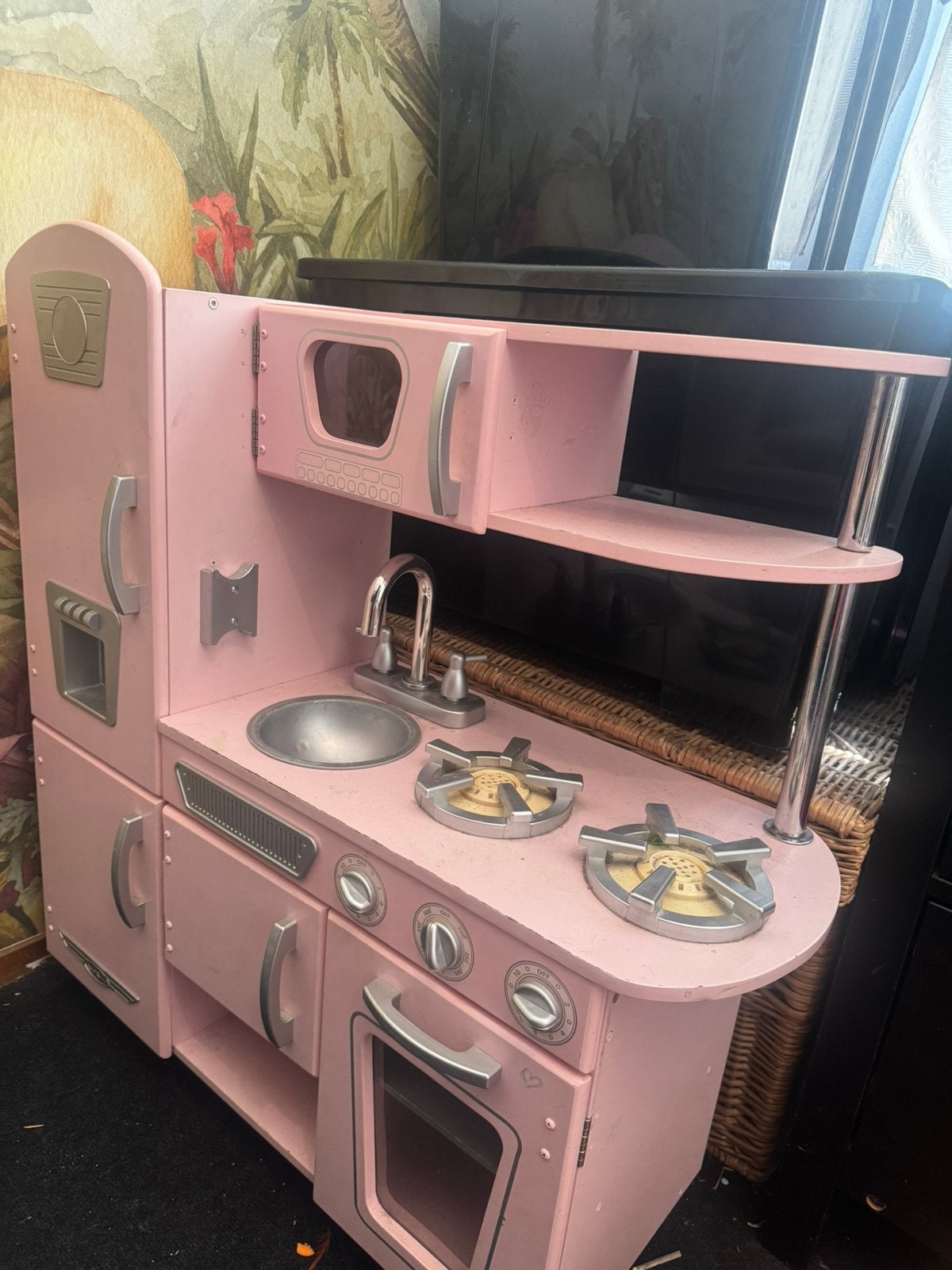Roze Kids craft keukentje, Ophalen, Gebruikt