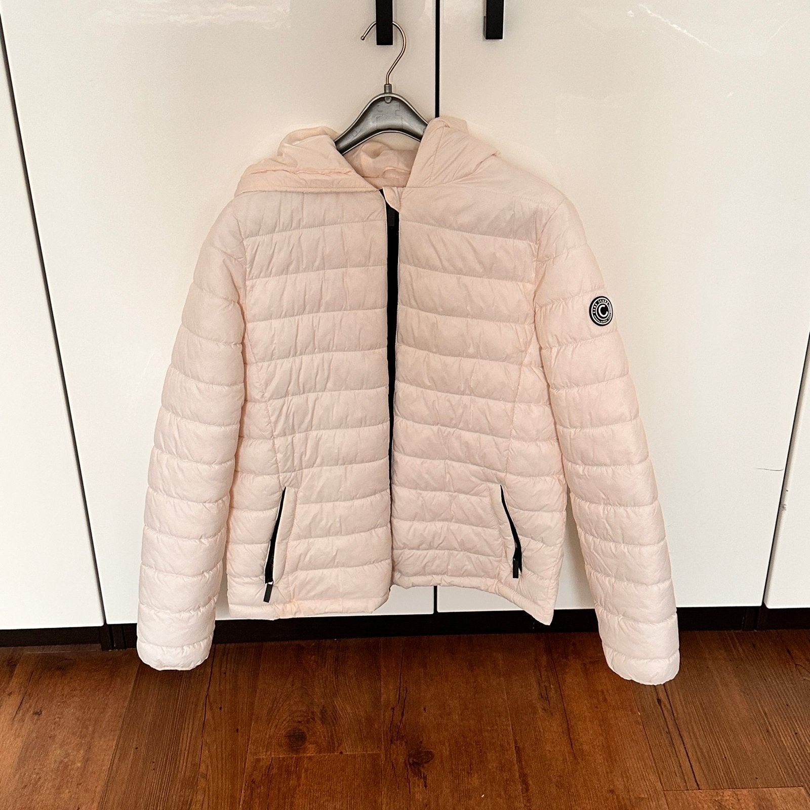 Cars Jeans Wit Gewatteerde Jas Maat M, Ophalen of Verzenden, Zo goed als nieuw, Maat 38/40 (M), Wit
