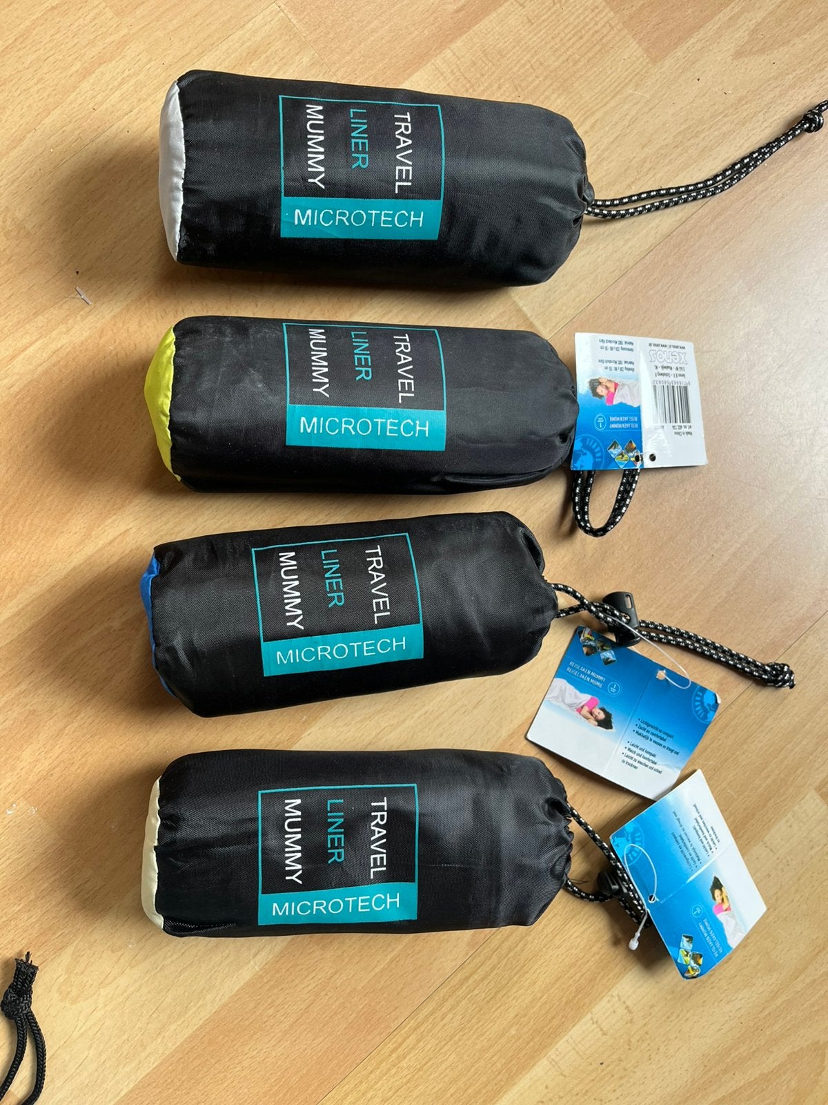 4 nieuwe hygiënische slaapzaklakens, Ophalen of Verzenden, Nieuw