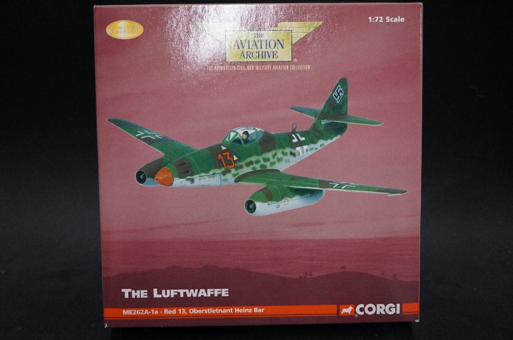 Corgi Duitse Me262 jet fighter WO2 - 1/72 - Limited ed., Ophalen of Verzenden, Duitsland