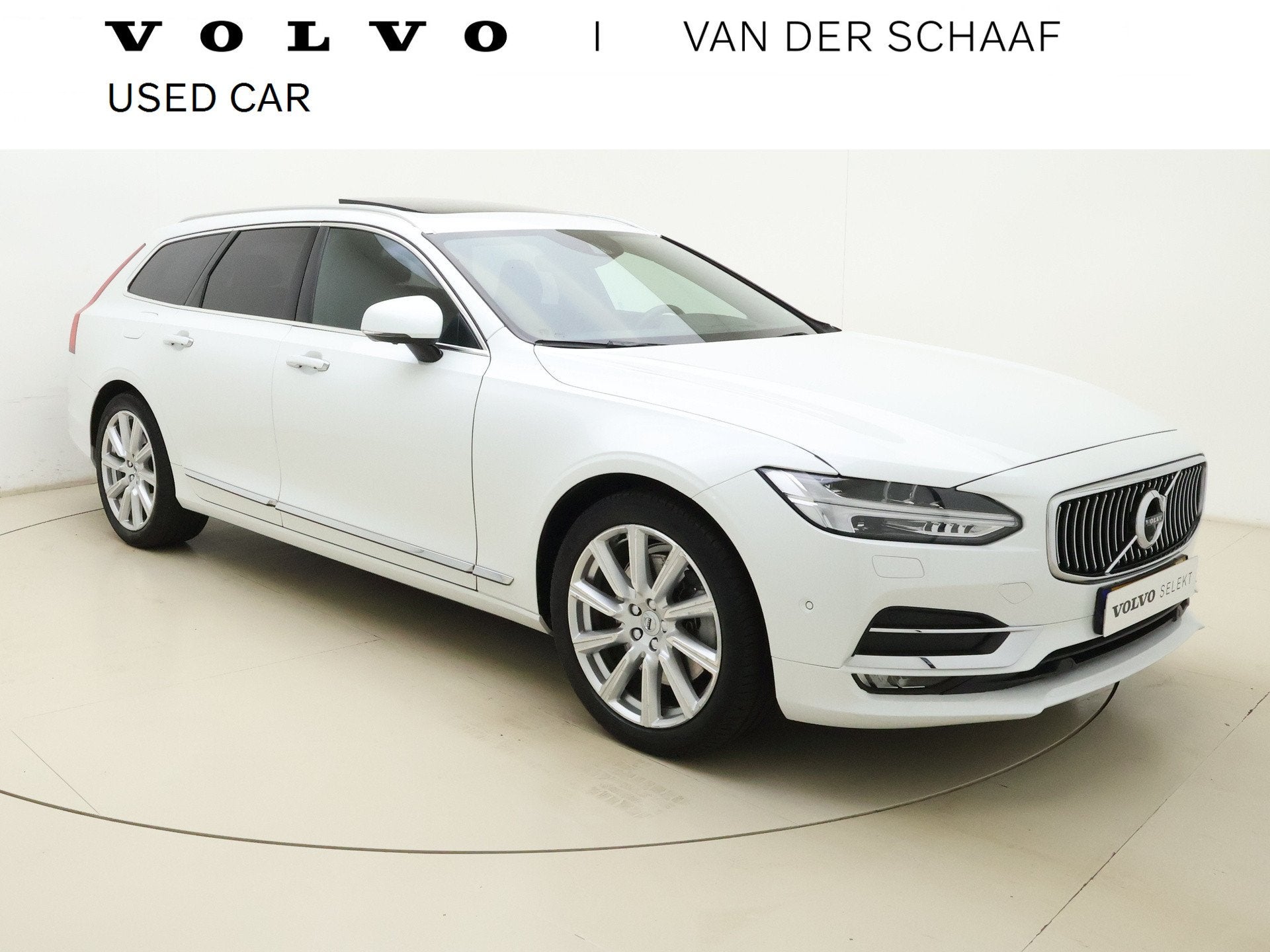 Volvo V90 T4 Inscription | LUCHTVERING | MEMORY | 360 CAMERA, Auto's, Volvo, Euro 6, 1969 cc, 93 €/maand, Adaptive Cruise Control
