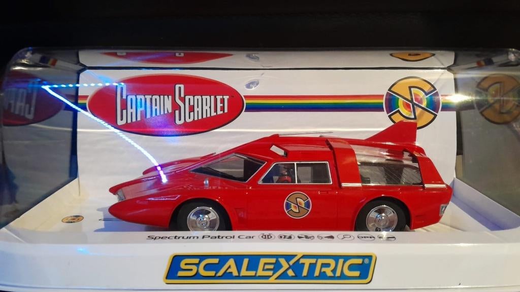 scalextric Captain Scarlet slotcar nieuw, Ophalen of Verzenden, Nieuw, Elektrisch, Overige merken