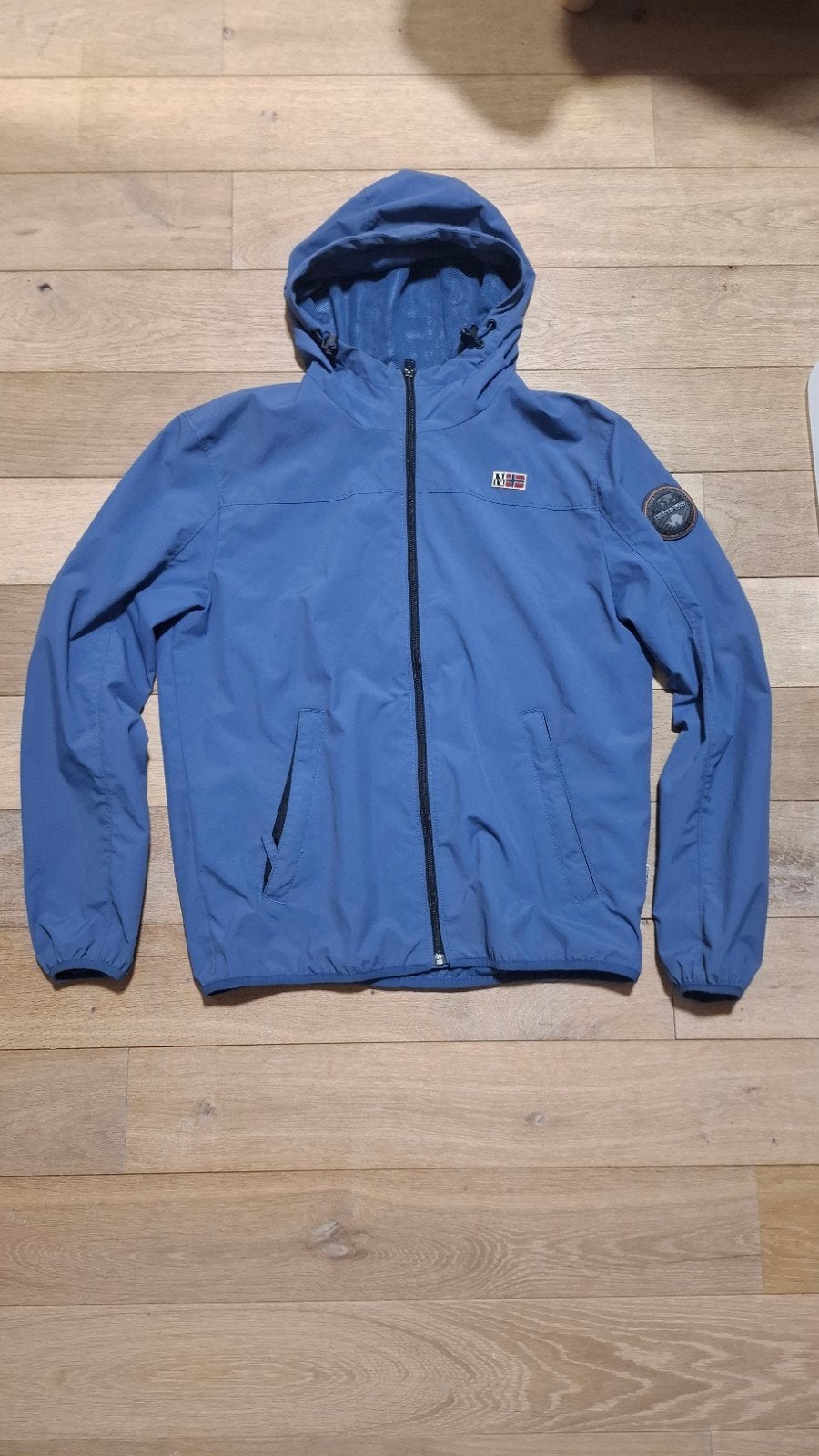 Napapijri jas, Kleding | Heren, Jassen | Zomer, Zo goed als nieuw, Napapijri, Maat 46 (S) of kleiner, Verzenden