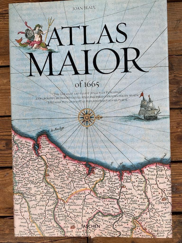 Atlas Maior of 1665 Taschen, Overige gebieden, Taschen, Ophalen of Verzenden, 1800 tot 2000