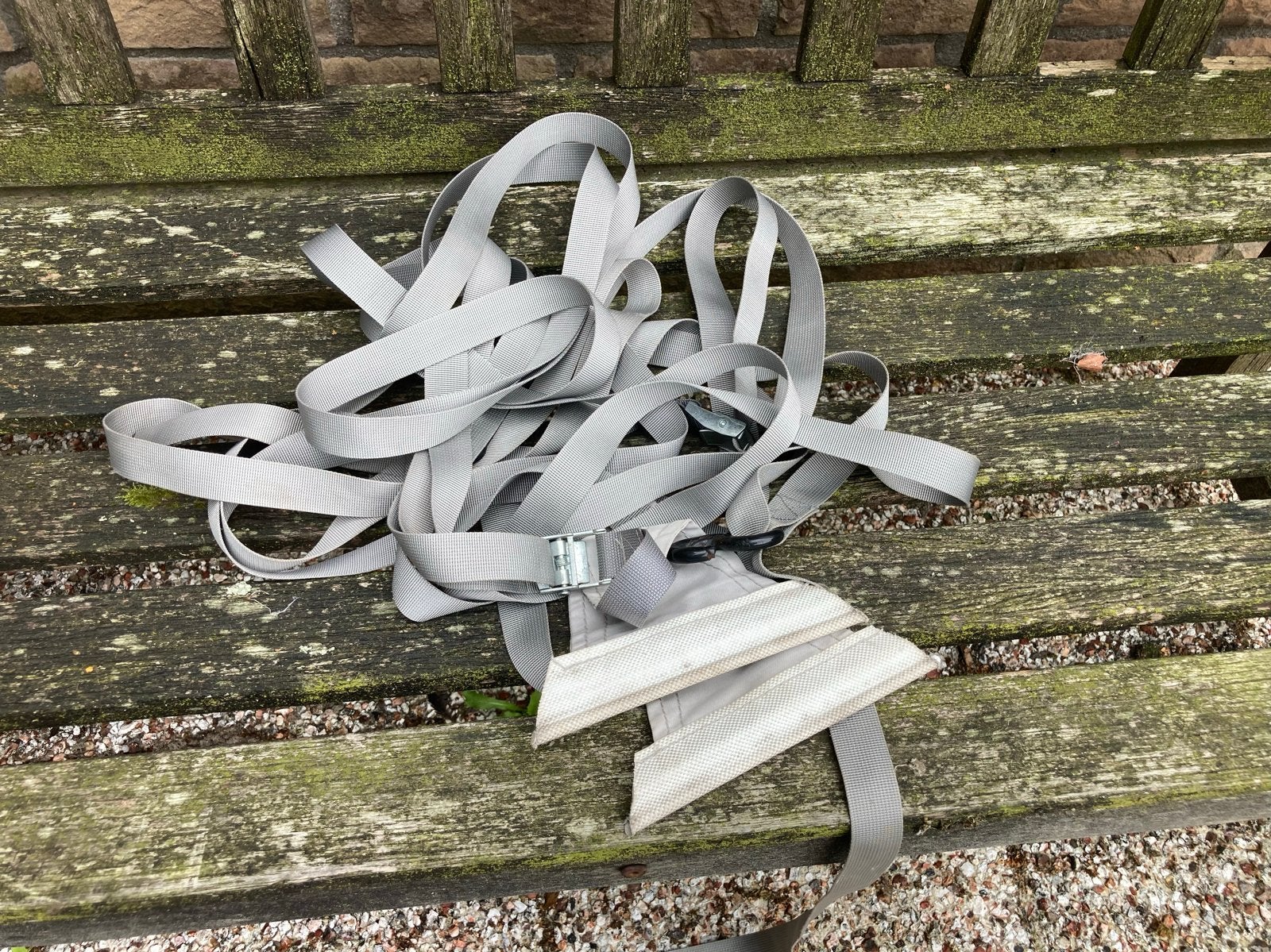 Stormband set met peesbevestiging voor cassette luifels, Ophalen of Verzenden, Gebruikt
