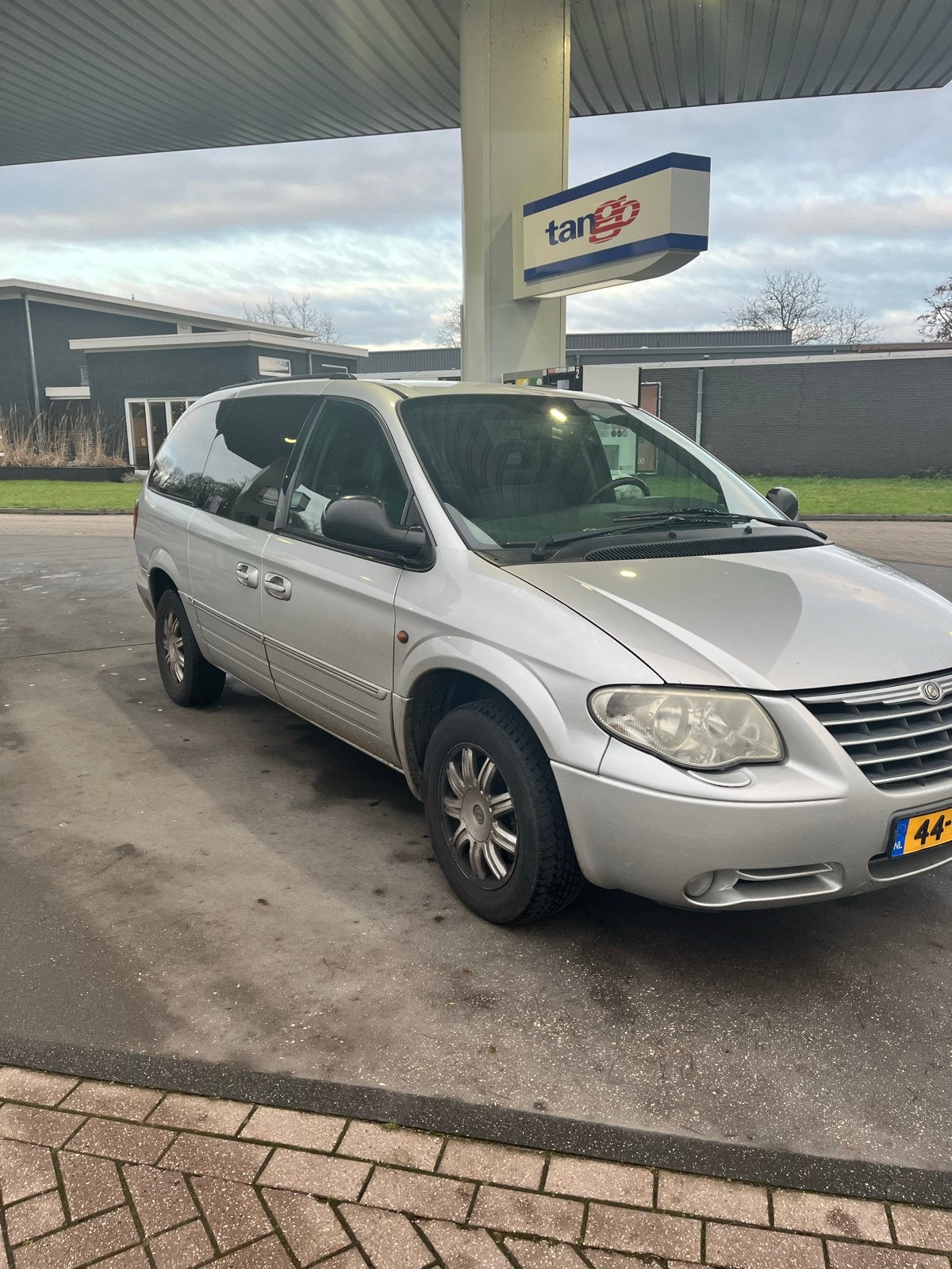 Chrysler Grand Voyager Limited 3.3 I 128KW 2007 Grijs, Auto's, 3301 cc, 450 kg, Elektrische ramen, Grand Voyager